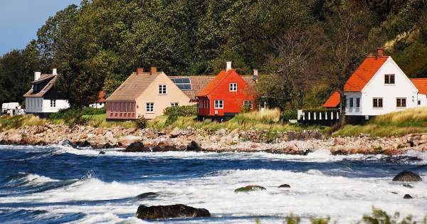 Ferienhäuser auf der "Sonneninsel" Bornholm ab 267 EUR pro Woche