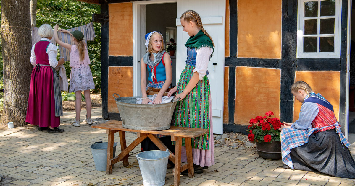 Lei et feriehus og opplev det levende friluftsmuseet Hjerl Hede
